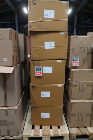 20 stk. Lampe Styles 25 x 44 cm Rosa Papmache