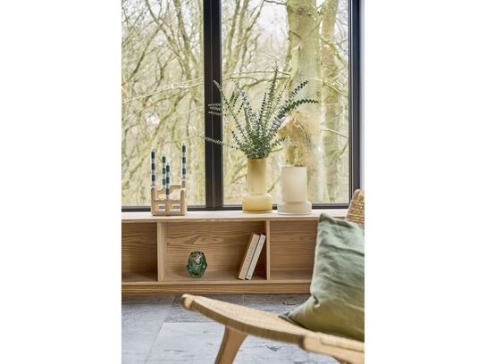 15 stk. Vase Hvils D19 x 34 cm Honey Glas