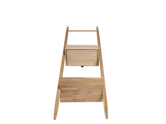 11 stk. Vægreol Ebern 47x170 cm White washed Massiv eg