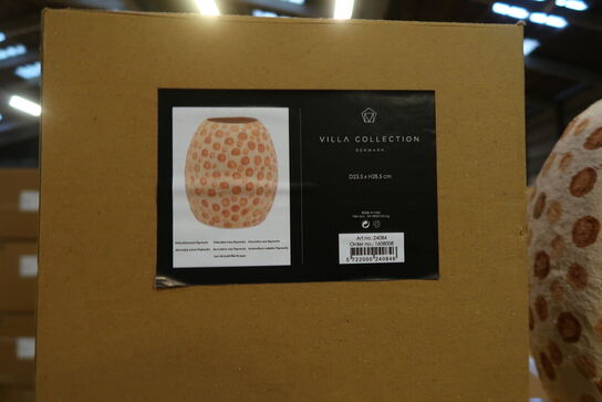 40 stk. Dekorationsvase Tana D23,5 H28,5 cm Creme/Nougat Papmache