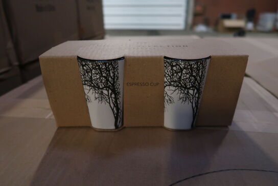 354 pk. Espressokop Hela 0,1 liter 4 stk. Sand Stentøj