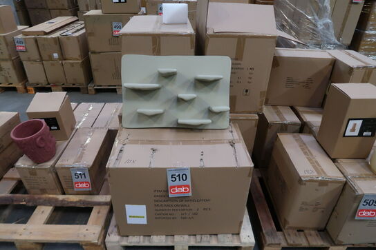 10 stk. Væghylde Nord 60 x 40 x 13 cm Polyresin