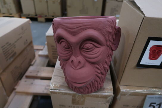 10 stk. Skjuler Calbe Gorilla D22x22 Rødbrun Cement