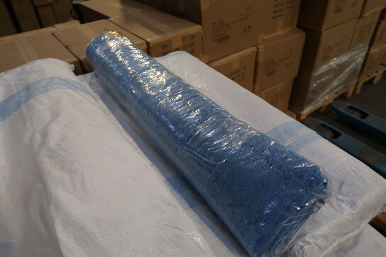 72 stk. Gulvtæppe Styles 70 x 140 cm Blå/Amber 100% Bomuld