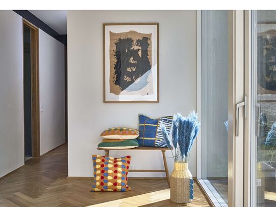 21 stk. Dekorationsvase Styles 22,5 x 38 cm Gul Papir