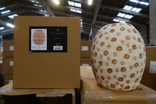 40 stk. Dekorationsvase Tana D23,5 H28,5 cm Creme/Nougat Papmache