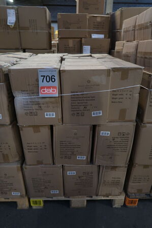 576 stk. Figur Hoved Talvik Cement Lys olivengrøn H15