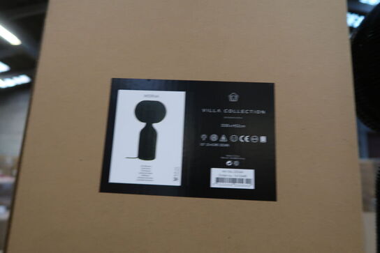 22 stk. Bordlampe Werna D30 x 53,5 cm Sort Rattan