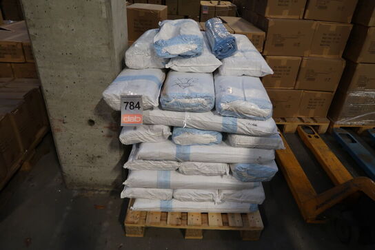 72 stk. Gulvtæppe Styles 70 x 140 cm Blå/Amber 100% Bomuld