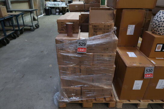 408 stk. Krus Hela 0,5 liter Mørk rosa Stentøj