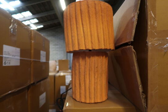 20 stk. Lampe Styles 25 x 44 cm Amber Papmache