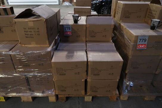 480 stk. Krus Hela 0,35 liter Sort Stentøj