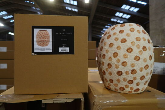 44 stk. Dekorationsvase Taia D23,5 H28,5 cm Creme/Grå Papmache