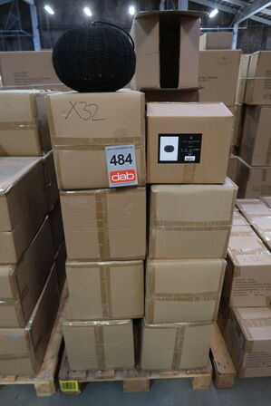 32 stk. Pendel Werna 30x20cm Sort Naturrattan