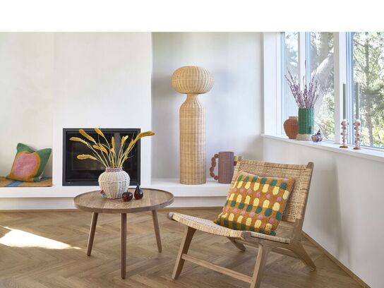 24 stk. Dekorationsvase Styles 18 x 35 cm Mørk Rosa Papir