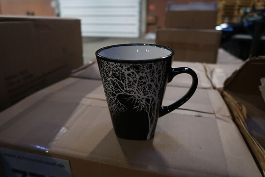 480 stk. Krus Hela 0,35 liter Sort Stentøj