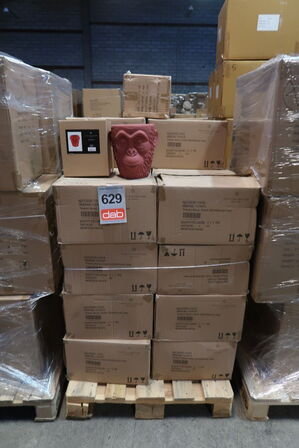 94 stk. Skjuler Calbe Gorilla D22x22 Rødbrun Cement