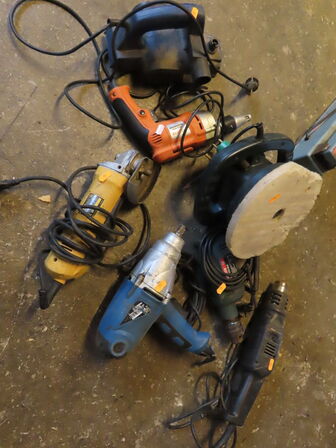 8 stk. Blandet værktøj