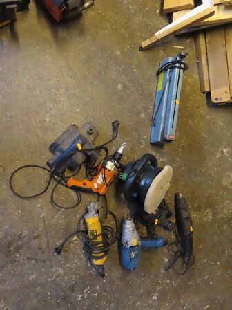 8 stk. Blandet værktøj