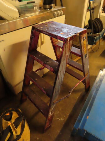 2 stk. stiger og en trappestige