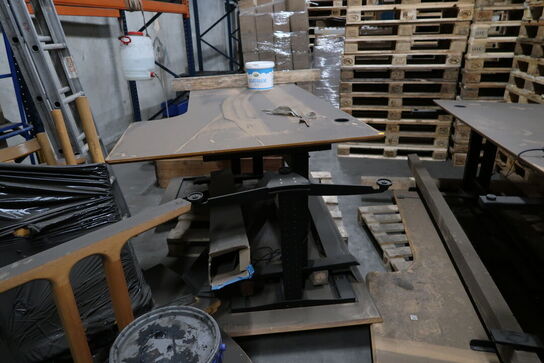 Div. El. hæve/sænke skriveborde, spisebord m.m.