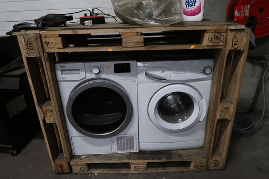 Vaskemaskine VESTFROST AWM 1400/6, Tørretumbler BEKO