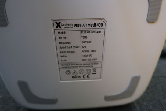 Luftrenser X SYSTEMS Pure Air Medi 400