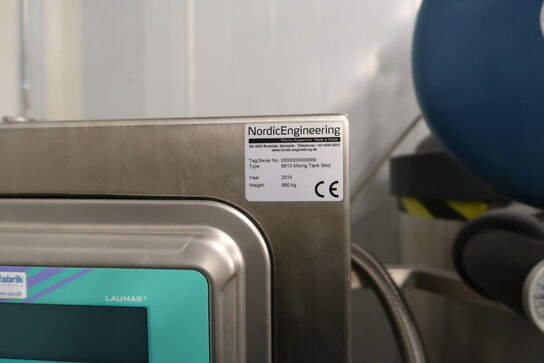 Teststation med 75L mixer tank NORDIC ENGINEERING 