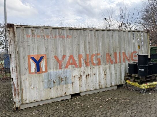 20" container uden indhold