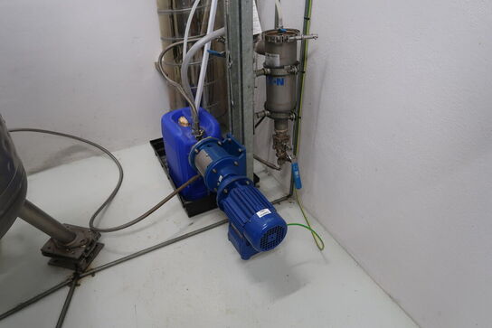 Mixer tank NORDIC ENGINEERING 160L TMC