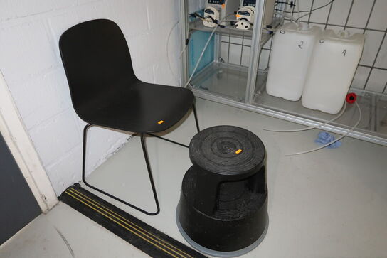 Elefantfod samt mødestol