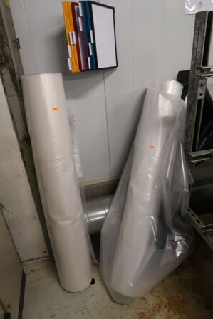 2 stk. ruller plastik