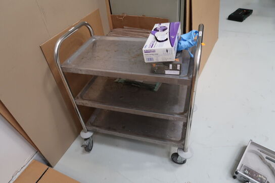 Opbevaringsvogn uden indhold