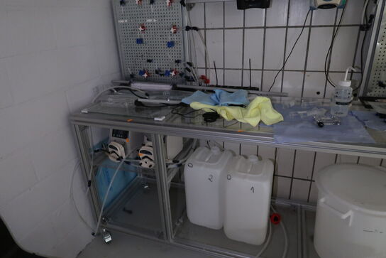 Teststation (Longerpump og Thermo Scientific maskiner medfølger ikke)