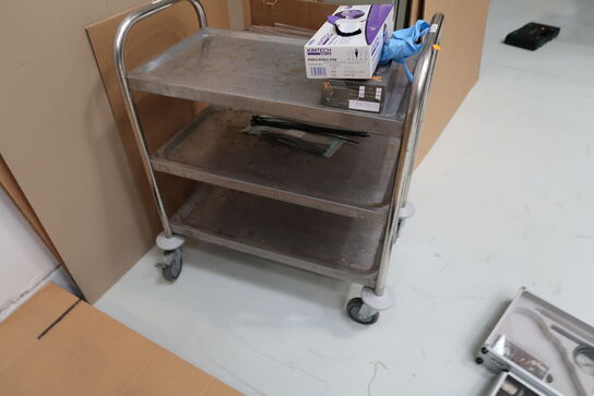 Opbevaringsvogn uden indhold