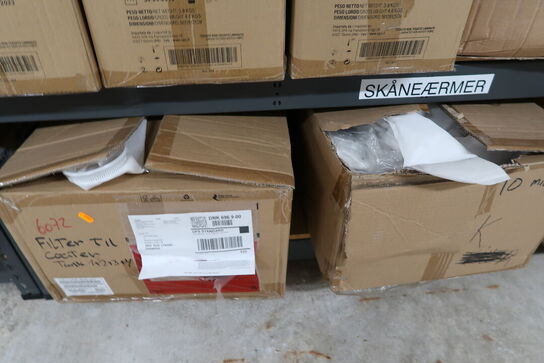 Div. Filtre CAMFIL, rødtape TESA, sleeve covers LIFEGUARD