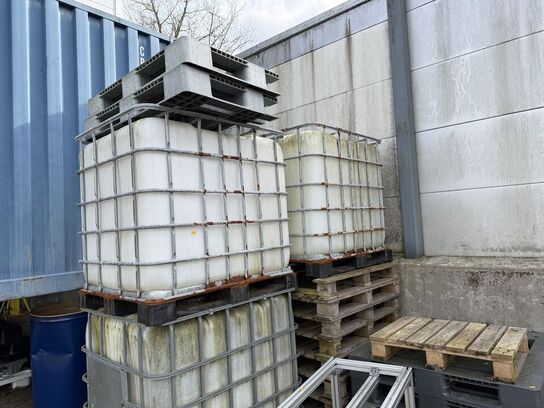 Diverse palletanke, paller m.m.