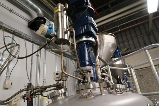 Teststation 500L mixer tank NORDIC ENGINEERING 