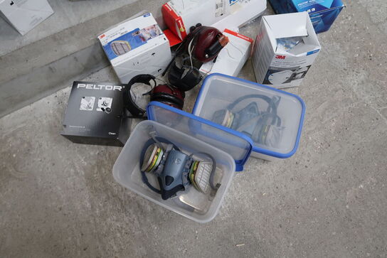 Div. Åndedrætsværn 3M, filtre, masker m.m.