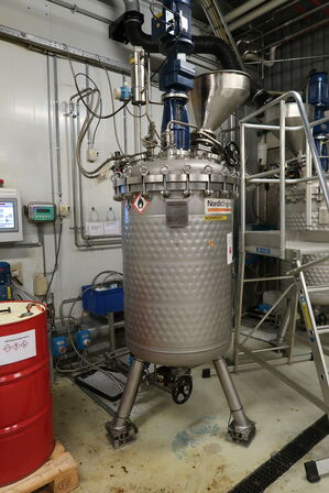 Teststation 500L mixer tank NORDIC ENGINEERING 