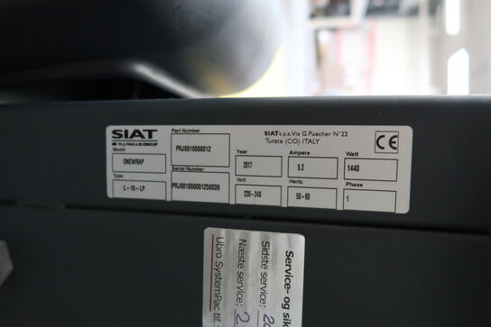 Folieomvikler SIAT ONEWRAP L-15-LP