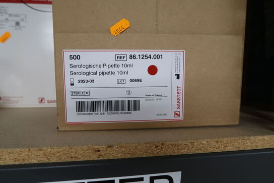 Div. Pipetter, laboratorieudstyr m.m.