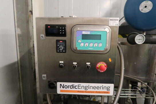 Teststation med 75L mixer tank NORDIC ENGINEERING 