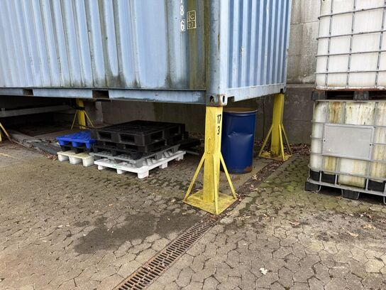 Isoleret 20" container med strøm(Uden indhold)