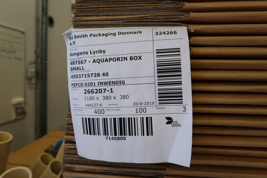 Palle med papkasser FEFCO 0201 INWENDIG