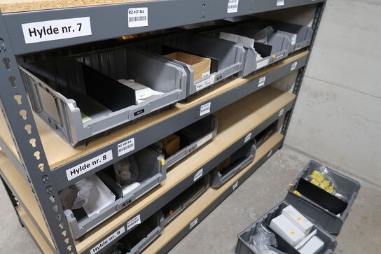 Div. Varelager og reservedele på reol