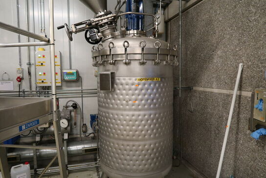 Teststation 500L mixer tank NORDIC ENGINEERING 