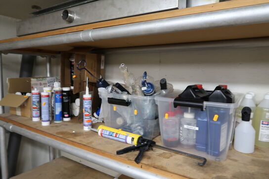 Div. Plejemidler, fedtsprøjter, fedtpatroner m.m.