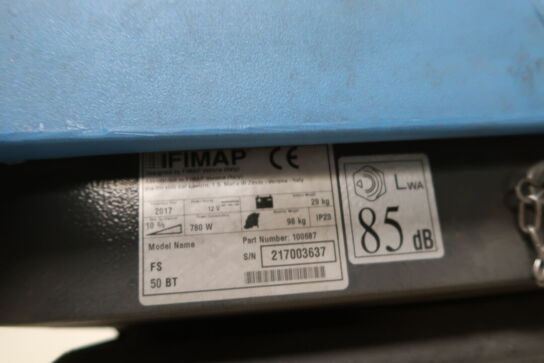 Fejemaskine FIMAP FS50 BT