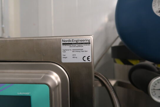 Teststation med 75L mixer tank NORDIC ENGINEERING 